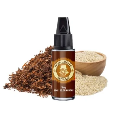 Don Cristo - SESAME - Nic Salt 10ml - Don Cristo - vers. NikotinstärkenEine komplexe Mischung aus Tabak und Sesam Don Cristo - SESAME - Nic Salt 10ml - Don Cristo vers. NikotinstärkenMarke Don CristoLand KanadaGeschmack ClassicPG/VG-Verhältnis 70/30Verpackung PE-Flasche 10ml mit kindersicherem Verschluss.Inhalt 10mlNikotindosierung 10, 20mgNikotinsalz Mit15664PGVG LAPS6,50 CHFsmoke-shop.ch6,50 CHF