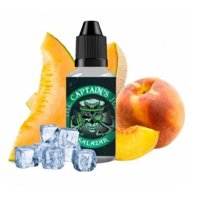 SALAZAR - Aroma - THE CAPTAIN S JUICE 30ML (DIY)Geschmack: Frische, Melone, PfirsichSalazar ist ein Konzentrat, das Aromen von rosa Melone und Pfirsich mit Frische vereint.Konzentriertes Aroma zum Verdünnen in einer Base.14278The Captains Juice - DIY Aroma aus Frankreich10,40 CHFsmoke-shop.ch10,40 CHF