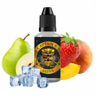 GIBBS - Aroma - THE CAPTAIN S JUICE 30ML (DIY)Geschmack: Aprikose, Erdbeere, Frische, BirneGibbs ist mit seinen Aromen von Erdbeere, Apfel, Birne und Frische ein perfektes Konzentrat, das Sie den ganzen Tag über begleitet.Konzentriertes Aroma zum Verdünnen in einer Base.14277The Captains Juice - DIY Aroma aus Frankreich10,40 CHFsmoke-shop.ch10,40 CHF
