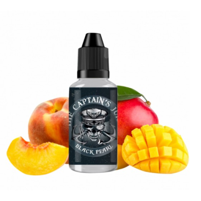 BLACK PEARL - Aroma - THE CAPTAIN S JUICE 30ML (DIY)Geschmack: Mango, Apfel, PfirsichEin Konzentrat, das mit seinen Aromen von Mango, Pfirsich und Apfel auf den Wellen des Dampfes segelt.Konzentriertes Aroma zum Verdünnen in einer Base.Aroma Nie Pur dampfen14275The Captains Juice - DIY Aroma aus Frankreich11,90 CHFsmoke-shop.ch11,90 CHF