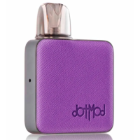 DotMod dotPod Nano Pod Kit 800mAh 18W - vers. FarbenSchick, edel und doch ohne Schnickschnack – das ist DotMod dotPod Nano Kit Lieferumfang: 1x DotMod dotPod Nano Akkuträger1x DotMod dotPod Tank Verdampfer 1,0 Ohm1x DotMod dotPod Tank Verdampfer 0,8 Ohm1x Lanyard1x USB Typ-C Ladekabel1x BedienungsanleitungSchick, edel und doch ohne Schnickschnack – das ist DotMod dotPod Nano Kit. Dank ihrer quadratischen Form liegt diese moderne E-Zigarette hervorragend in der Hand und lässt sich einfach in jeder Tasche verstauen. Die hochwertige Oberflächenverarbeitung aus einer Zinklegierung gepaart mit einem edlen Einband aus Softleder sorgen für eine tolle Haptik und den Extrahauch Luxus beim Dampfen mit dem DotMod dotPod Nano Kit. Das besonders für MTL und RDL Dampfer entwickelte Kit wird zusammen mit einem Lanyard geliefert, mithilfe dessen es praktisch um den Hals getragen und präsentiert werden kann.Trotz seiner kompakten Größe wurde das dotPod Nano Kit mit einem kräftigen 800 mAh Akku versehen, der auch bei längerer Zeit ohne Aufladen nicht schlappmacht. Ist die Energie doch einmal aufgebraucht, so kann der Akku über den standardisierten USB-C-Anschluss des Geräts im Handumdrehen wieder aufgeladen werden. Dank der praktischen Pass-Through Funktion kann sogar während des Aufladevorganges mit dem DotMod dotPod Nano Kit gedampft werden. Auf einen Feuertaster verzichtet DotMod bei diesem Kit übrigens – die Steuerung erfolgt einzig über die praktische Zugautomatik. Die Leistungsanpassung des Kit erfolgt vollautomatisch je nach dem verwendeten Pod. Auf diese Weise wird eine maximale Ausgangsleistung von bis zu 18 Watt erreicht.Die speziellen DotMod Nano Pods stehen in zwei Varianten zu Auswahl: mit 0,8 oder 1,0 Ohm Widerstand. Dank ihrer Mesh Verdampferköpfe wird das Liquid in diesen Pods besonders gleichmäßig erwärmt, was für eine sensationelle Aromenbildung sorgt. Die Pods können bis zu 2 ml Liquid aufnehmen und werden über ein praktisches Sidefill-System befüllt.Eigenschaften: Elegantes und schlankes DesignIntegrierter 800mAh AkkuUSB Typ-C LadeanschlussAusgangsleistung: 18 WattZugautomatikLED AkkustandsanzeigeWechselbare und wiederbefüllbare Pods2ml TankvolumenSide-Fill SystemGrösse:Länge: 49,5mm (ohne Pod)Breite: 49,5mmTiefe: 15mmGewicht: 79,3g13395Dotmod24,90 CHFsmoke-shop.ch24,90 CHF