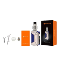 AEGIS LEGEND 3 L200 - von Geekvape (2x 18650)Aegis Legend III L200 Komplettset, der würdige Nachfolger des Legend II.Funktioniert mit zwei 18560er Akkus (nicht enthalten) und wird über USB-C aufgeladen.Maximale Leistung von 200 W.6 Betriebsarten: Power, TCR, Eco, Smart, Boosting, Memory.Fassungsvermögen von 5,5 ml und Befüllung von oben in den Tank.Kompatibel mit den Widerständen der Z-Serie (0.4ohm/0.15ohm).IP68-Standards, die allen Anforderungen standhalten.Kompaktes und intuitives 0.96" TFT-Display.Chipsatz Geekvape AS 4.0. 15712geekvape89,90 CHFsmoke-shop.ch89,90 CHF