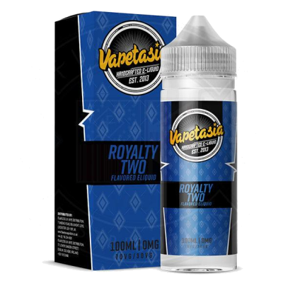 Vapetasia - Royalty II 100ml 0mg by Vapetasia - ShortfillLieferumfang: Vapetasia - Royalty II 100ml 0mg by Vapetasia - ShortfillGeschmack:Noten von reichhaltigem Vanillepudding, süßen Haselnüssen und cremiger Vanille vereinen sich mit einem milden Tabakgeschmack. Unsere Royalty Two Gourmet E-Liquid ist ein außergewöhnliches Aroma und bevorzugt über alle anderen in unserem Sortiment. Bei jedem gediegenen Einatmen finden Sie komplexe und einzigartige Noten von Vanillepudding, Haselnüssen und Vanille, die sich mit einem milden Tabakgeschmack vereinen, der auch den anspruchsvollsten Gaumen erfreuen wird. Beim Ausatmen werden Sie auf die herrlichsten cremigen Aromen treffen. Diese wunderbare Mischung ist ideal für alle Raucher in diesem Land.70% / 30% | VG / PGGeliefert in einer 120 ml Chubby Flasche (Füllmenge 100ml) verstärktes Aroma ideal zum beimischen von Nikotinshots oder zum pur dampfen geeignet7982vapetasia22,00 CHFsmoke-shop.ch22,00 CHF