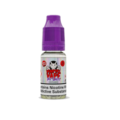 Vampire Vape Nic Salt - Charger - 10ml - 10mgLieferumfang: 1x Vampire Vape Nic Salt - Charger - 10ml - 10mgCharger ist eine süße Mischung aus saftigen Beeren, tropischen Früchten und einer frischen Fusion aus gemischten roten Früchten. Diese Mischung aus reifen Früchten wird durch ein kühles Menthol und einen milden Anis-Unterton ergänzt. Charger Nic Salts sind erfrischend mit intensiven Aromen, die durch die hohe Konzentration noch verstärkt werden.Charger Nic Salts sind in 10mg und 20mg in 10ml Flaschen mit einer 50VG/50PG Mischung erhältlich.10 mg Nikotinsalz13768Vampire Vape5,40 CHFsmoke-shop.ch5,40 CHF