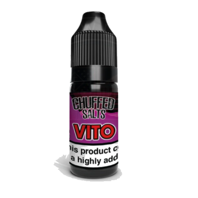 Chuffed Salts - Vito 10ml - 10 mgChuffed Salts - Vito 10ml - 10 mgVito E-Liquid von Chuffed Salts ist ein berühmter Cordial-Stil vape mit Himbeeren, Trauben und einem Hauch von Blaubeeren und schwarzen Johannisbeeren Untertöne50/50 13022Chuffed Premium UK Liquids3,90 CHFsmoke-shop.ch3,90 CHF