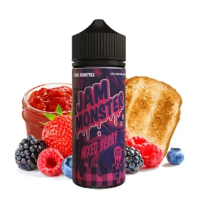 Jam Monster Limited Edition Mixed Berry 0mg 100ml ShortfillJam Monster Limited Edition Mixed Berry 0mg 100ml ShortfillMixed Berry von Jam Monster 100ML ist ein extrem unwiderstehliches Liquid, das den Geschmack einer hausgemachten Marmelade aus gemischten Beeren annimmt, die auf einem frisch gebutterten Toast verteilt wird. Dies ist wie das ultimative Frühstück, das Sie nie weglegen müssenDer Einatem von Mixed Berry ist gefüllt mit dem köstlichen Geschmack einer gemischten Beerenmarmelade. Der Ausatem ist eine streng gebutterten Toast Geschmack, der so realistisch ist, werden Sie erstaunt sein.Die Kehle hit mit diesem Premium-vape Saft ist glatt und mit unglaublichen Geschmack gefüllt. Es gibt absolut keine Verkohlung oder brennende Sensation, so dass Sie nicht über irgendwelche negativen Folgen wie ein Kratzen der Kehle, Husten oder verbrannte Spule zu kümmern! Sie erhalten, um den vollen Geschmack von Anfang bis Ende ohne Unterbrechungen zu genießen!Fruit Monster Mixed Berry E-Liquid nimmt eine Auswahl von süßen und sauren gemischten Beeren, einschließlich Himbeeren, Brombeeren und Heidelbeeren Aromen auf der inhalieren und ausatmen.Fruit Monster ist eine 75% VG 25% PG e-Flüssigkeit. Dieses Produkt ist eine 100ml Shortfill, d.h. es sind 100ml E-Liquid in einer 120ml Flasche. Der leere Raum ist für 2 zusätzliche Nikotinshots vorgesehen, da das Produkt selbst kein Nikotin enthält. 12029Monster Vape Laps24,90 CHFsmoke-shop.ch24,90 CHF