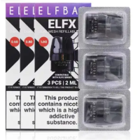 ELF X - Kartusche - vers. Ohm - 3 Pods - Elf Bar - 2mlELF X - Kartusche - vers. Ohm  - 3 PodsDie ELFX Pods sind Ersatzkapseln für das ELFX Pod Vape Kit von Elf Bar, das sich durch einen seitlichen Befüllungsanschluss, ein ergonomisches, komfortables Mundstück und die branchenweit erste Dual-Mesh-Spulentechnologie auszeichnet, die ein sanftes und geschmacksintensives Mund-zu-Lunge (MTL)-Dampferlebnis ermöglicht.Erhältlich in einer Auswahl von 0,4Ω, 0,6Ω, 0,8Ω und 1,0Ω Pod-Typen, die ELFX nachfüllbar e-Flüssigkeit Pod ist perfekt für den Einsatz mit Elf Bar's Elfliq Nik Salz e-Flüssigkeit.Verkauft in einer 3er-Packungen.15760Elf Bar - Disposable Pods10,90 CHFsmoke-shop.ch10,90 CHF