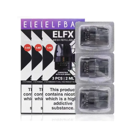 ELF X - Kartusche - vers. Ohm - 3 Pods - Elf Bar - 2ml