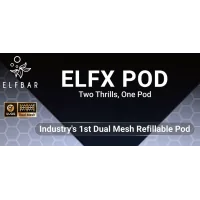ELF X - Kartusche - vers. Ohm - 3 Pods - ELFBAR - 2mlELF X - Kartusche - vers. Ohm  - 3 PodsDie ELFX Pods sind Ersatzkapseln für das ELFX Pod Vape Kit von Elf Bar, das sich durch einen seitlichen Befüllungsanschluss, ein ergonomisches, komfortables Mundstück und die branchenweit erste Dual-Mesh-Spulentechnologie auszeichnet, die ein sanftes und geschmacksintensives Mund-zu-Lunge (MTL)-Dampferlebnis ermöglicht.Erhältlich in einer Auswahl von 0,4Ω, 0,6Ω, 0,8Ω und 1,0Ω Pod-Typen, die ELFX nachfüllbar e-Flüssigkeit Pod ist perfekt für den Einsatz mit Elf Bar's Elfliq Nik Salz e-Flüssigkeit.Verkauft in einer 3er-Packungen.15760Elf Bar - Disposable Pods8,30 CHFsmoke-shop.ch8,30 CHF