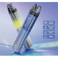 ELFBAR - ELF X Kit - Vers. Farben - 1000 mah - Airflow - Mesh Coils USB-CDas ELFBAR ELFX Pod Kit wurde entwickelt, um Ihr Dampferlebnis zu verbessern. Ausgestattet mit einem robusten 1000mAh Akku, bietet es reichlich Leistung für längere Verdampfungssessions. Mit einer maximalen...Lieferumfang: 1 x ELFX device1 x ELFX Dual Mesh 0.6Ω Pod1 x ELFX Dual Mesh 0.8Ω Pod1 x Type-C USB Cable1 x User Manual 15761Elf Bar - Disposable Pods13,20 CHFsmoke-shop.ch13,20 CHF
