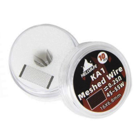 MESH WIRE KA1 0.25OHM DEAD RABBIT M RTA HELLVAPE (10 Stück)Eine Packung mit 10 Mesh Wire KA1-Widerständen mit einem Wert von 0,25 Ohm. Diese Widerstände der Marke Hellvape sind mit dem Dead Rabbit M RTA kompatibel. Lieferumfang: MESH WIRE KA1 0.25OHM DEAD RABBIT M RTA HELLVAPE (10 Stück)Art des Materials WiderständeWiderstände weniger als 0,5 Ohm13301Hellvape5,90 CHFsmoke-shop.ch5,90 CHF