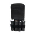 Aufbewahrungs-Tasche für 4x 18650 Batterien - schwarz