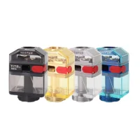 TITA X RDTA - VEEPON - 4.5 ml und 8 Luftstrom PinsDie Boro Tita X RDTA von Veepon Tank.Einzelne Spule Deck.4.5ml Tankinhalt und Frontbefüllung.Einstellbare Luftstrom durch 8 Stifte (1.0,1.2,1.5,2.5,3.0,3.5,4.0, geschlossen).Verfügt über 3 austauschbare Top-Kappen.Kompatibel mit den meisten Boro-Tanks.15794VEEPON - Tita38,50 CHFsmoke-shop.ch38,50 CHF