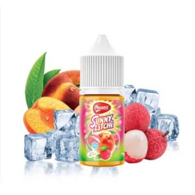 Sunny Lychee - 30ml - Chubbiz Aroma (DIY)Sunny Lychee - 30ml - Chubbiz Aroma (DIY)Geschmack:Eine Mischung aus Pfirsichen und Litschi, mit einem Hauch von Frische. Die neue Fruchtbombe ist da, um Sie zu begeistern. Etwas Abkühlung für die Sommerhitze.Konzentriertes Aroma, das in einer Basis verdünnt wird.Marke ChubbizLand FrankreichGeschmack GourmandeVerpackung PE-Flasche 30ml mit kindersicherem Verschluss.Inhalt 30mlSteep-Zeit 3 bis 4 WochenEmpfohlene Dosierung  20%15803Chubbiz - Frankreich12,90 CHFsmoke-shop.ch12,90 CHF