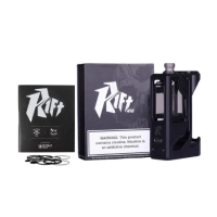 Kit Rift AIO 60W DNA60C New Colors - Deathwish X Suicide ModsEntdecken Sie das Rift AIO Kit von Deathwish X Suicide Mods.Arbeitet mit einer 18650-Batterie (nicht enthalten) und lädt durch USB-C.Großes Fassungsvermögen Boro Tank, von der Vorderseite gefüllt.Einstellbare Leistung von 5 bis maximal 60 Watt.Hergestellt aus rostfreiem Stahl und CNC-Aluminium.OLED-Bildschirm befindet sich unter dem Kit.Evolv DNA60C Chipsatz.Kompatibel mit den meisten Boro-Tanks.Lieferumfang: 1 x Rift AIO1 x Boro Tank1 x Wicklung1 x Tasche mit Zubehör1 x USB-C-Kabel1 x BenutzerhandbuchEigenschaftenAbmessungen : 79.5x53.45x24mmGewicht : 110gChipsatz: Evolv DN60CBildschirm: OLEDBatterie : 18650 (nicht enthalten)Tropfspitze : 51015798Deathwish Modz194,00 CHFsmoke-shop.ch194,00 CHF