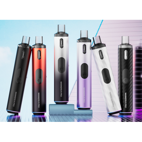 Manners R Pro - Pod-Kit von Vapefly - 1100 mah Akku - USB C - 4ml Pod bis 30 Watt