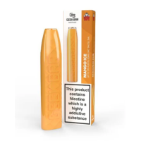 Geek Bar X Vampire Vape Disposable -20 mg - Mango IceLieferumfang: 1x Geek Bar X Vampire Vape Disposable - Mango Ice2ml Hülse mit außergewöhnlichen fruchtigen Aromen.Vorgefüllte Hülse. TPD BEREITSchlankes, modernes und diskretes Format.Eingebauter 500mAh-Akku.Automatische Auslosung.20mg Nikotin Flüssigkeit.Vape 550 Züge auf Ihrer E-Zigarette mit großartigem Geschmack.Geschmack: Mango on Ice13141geekvape4,70 CHFsmoke-shop.ch4,70 CHF