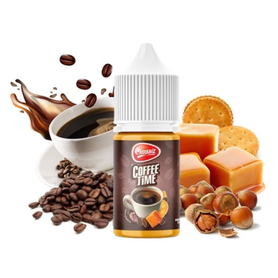 Coffee Time - 30ml - Chubbiz Aroma (DIY)Coffee Time - 30ml - Chubbiz Aroma (DIY)Geschmack:Coffee Time ist ein echter Gourmetkaffee zum Vaporisieren. Ein guter Kaffee mit seinem Familienkeks, seinem kleinen Karamell und einem Hauch von Haselnüssen - damit können Sie sich zu jeder Tageszeit verwöhnen lassen.Konzentriertes Aroma, das in einer Basis verdünnt wird.Marke ChubbizLand FrankreichGeschmack Kaffee, Haselnuss, KaramelVerpackung PE-Flasche 30ml mit kindersicherem Verschluss.Inhalt 30mlSteep-Zeit 3 bis 4 WochenEmpfohlene Dosierung  20%15836Chubbiz - Frankreich12,90 CHFsmoke-shop.ch12,90 CHF