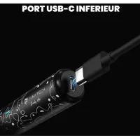 PURELY AIO 30W 1200MAH von Fumytech - USB CDer Purely AIO ist der neue Pod von Fumytech, ein echter All-in-One-Pod für alle großen MTL-Fans!Eingebauter 1200mAh-Akku, der über USB-C aufgeladen wird.Automatische Leistungsabgabe je nach installierter Kartusche.Maximale Ausgangsleistung von 30 Watt.Kapazität der Purely Aio Kartusche 2ml und Befüllung von oben.Präzise einstellbare Side Airflow ideal für eine RDL- bis MTL-Erfahrung.3 LED-Anzeigen für den Batteriestatus: grün, blau und rot.Kompatibel mit allen Patronen der Purely Aio-Serie.15841Fumytech19,90 CHFsmoke-shop.ch19,90 CHF