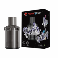 2x Purely Aio - Ersatzpod - von Fumytech - 0.8 ohmPurely AIO-Kartusche für den Purely AIO-Pod.Fassungsvermögen 2 ml und Befüllung von oben.Mesh-Widerstand von 0.8 Ohm (16W).Mesh-Widerstand von 0.6ohm (22W).Abmessungen: 22x40mm.Verkauft in einer Packung mit 2 Stück.15842Fumytech8,90 CHFsmoke-shop.ch8,90 CHF