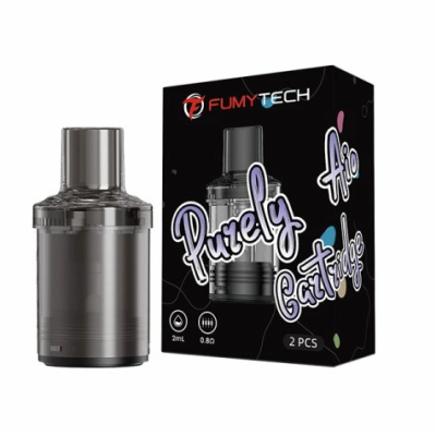 2x Purely Aio - Ersatzpod - von Fumytech - 0.8 ohmPurely AIO-Kartusche für den Purely AIO-Pod.Fassungsvermögen 2 ml und Befüllung von oben.Mesh-Widerstand von 0.8 Ohm (16W).Mesh-Widerstand von 0.6ohm (22W).Abmessungen: 22x40mm.Verkauft in einer Packung mit 2 Stück.15842Fumytech8,90 CHFsmoke-shop.ch8,90 CHF