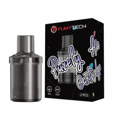 2x Purely Aio - Ersatzpod - von Fumytech - 0.8 ohmPurely AIO-Kartusche für den Purely AIO-Pod.Fassungsvermögen 2 ml und Befüllung von oben.Mesh-Widerstand von 0.8 Ohm (16W).Mesh-Widerstand von 0.6ohm (22W).Abmessungen: 22x40mm.Verkauft in einer Packung mit 2 Stück.15842Fumytech8,90&nbsp;CHFsmoke-shop.ch8,90&nbsp;CHF