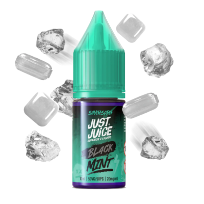 Just Juice - Black Mint 10ml E-Liquid - 20 mg NikotinsalzSchwarz Minze NicsaltTauchen Sie ein in eine extra starke Minzmischung, die ein kühles, belebendes Dampferlebnis bietet, dem Sie nicht widerstehen können.Voller Geschmack und mit einem sanften Nicsalt-Gehalt von entweder 5mg, 10mg oder 20mg. Sie werden mit einer 50VG/50PG-Formel hergestellt, um bei jedem Zug weiche Wolken und ein befriedigendes Aroma zu liefern. Jede Flasche enthält 10ml Saft, und kommt mit nicsalts bereits in der Rezeptur.Nikotinsalz 20mg Made in Malaysia - 50 VG 20 mg Nicsalt15892Just Juice - Superier E-Liquids4,80 CHFsmoke-shop.ch4,80 CHF