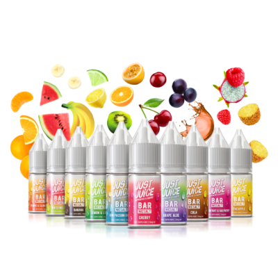 Just Juice - BAR JUICE 10ml E-Liquid - 20 mg Nikotinsalz - vers. GeschmacksrichtungenJust Juice - BAR JUICE 10ml E-Liquid - 20 mg Nikotinsalz - vers. GeschmacksrichtungenAuswahl: Banana | Cherry | Cola | Dragonfruit &amp; Raspberry | Grape Aloe | Kiwi Passion Orange | Lemon &amp; Lime | Orange &amp; Clementine | Pineapple | Watermelon50/50 PG / VG20 mg Nikotinsalz15894Just Juice - Superier E-Liquids4,80 CHFsmoke-shop.ch4,80 CHF