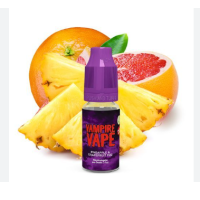 Vampire Vape - Pineapple Grapefruit Fizz - 10ml - 12 mgLieferumfang: 1x Vampire Vape - Pineapple Grapefruit - 10ml - vers. NikotinstärkenGeschmack: Inspiriert von den frischesten Aromen der Karibik, bietet Pineapple &amp; Grapefruit Fizz E-liquid eine süße, erfrischende Ananas beim Inhalieren und eine scharfe, spritzige Grapefruit beim Ausatmen, mit einem sprudelnden Gefühl gekrönt ist dies eine völlig tropische Erfahrung.Flaschengröße: 10mlFüllmenge: 10mlGeschmacksrichtung: Ananas , GrapefruitMischungsverhältnis: 60/40 PG/VGNikotinart: NormalNikotinstärke: 12 mgTyp: 10ml Liquid15928Vampire Vape4,90 CHFsmoke-shop.ch4,90 CHF