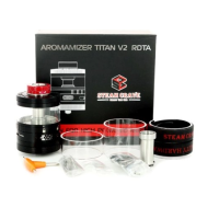 Aromamizer Titan V2 RDTA - Steam Crave - 32 mm - SilberEin wirklich großzügiger rekonstruierbarer Zerstäuber.20ml Tank, unglaublich!Deck Postless.Erreichen Sie 32 ml, indem Sie die Erweiterung einsetzen.Riesige Wolken sind zu erwarten.Ein luftiges Dampfen mit starken Aromen.Einstellbare Airflow.15941steam Crave89,90 CHFsmoke-shop.ch89,90 CHF