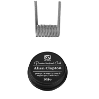 Alien Clapton Ni80 0.54 Ohm Handmade (2 Stück) - BD VapeAlien Clapton Ni80 0.54 Ohm Handmade (2 Stück) - BD VapePremium-Spulen vollständig von Hand in Full Ni80 gemacht.3x28G/36G.8 Windungen auf einer Achse von 3,5 mm Ø.Wert von 0.54Ω in Einzel.Wert von 0,27Ω in Dual.Perfekt für Ihre RDL Zerstäuber.Verkauft durch 2pcs.15989BD Vape11,90 CHFsmoke-shop.ch11,90 CHF