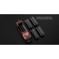 Solobar 2400 - 4 in 1 Pod System (ink 4x Pods 2ml 20mg) - USB CLieferumfang: 1x Solobar 2400 - 4 in 1 Pod Akku + Pod 2ml 20mg) 1x Kartusche Blue Razz 20mgDie Marke Solobar kommt mit dem ersten wiederaufladbaren 4-in-1-Pod in Frankreich auf den Markt! Integrieren Sie bis zu 4 vorgefüllte Patronen für ca. 2400 Züge in eine einzige Batterie! Das Kit hat eine Akkulaufzeit von 600mAh und wird mit 4 vorgefüllten Patronen mit 2ml Liquid in 20mg nic salt in den Geschmacksrichtungen von :15910Solo Bar16,90 CHFsmoke-shop.ch16,90 CHF