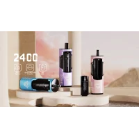 Solobar 2400 - 4 in 1 Pod System (ink 4x Pods 2ml 20mg) - USB CLieferumfang:&nbsp;1x Solobar 2400 - 4 in 1 Pod Akku + Pod 2ml 20mg)&nbsp;1x Kartusche Blue Razz 20mgDie Marke Solobar kommt mit dem ersten wiederaufladbaren 4-in-1-Pod in Frankreich auf den Markt! Integrieren Sie bis zu 4 vorgefüllte Patronen für ca. 2400 Züge in eine einzige Batterie! Das Kit hat eine Akkulaufzeit von 600mAh und wird mit 4 vorgefüllten Patronen mit 2ml Liquid in 20mg nic salt in den Geschmacksrichtungen von :15910Solo Bar16,90&nbsp;CHFsmoke-shop.ch16,90&nbsp;CHF