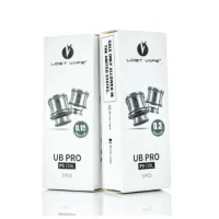 Lost Vape UB Pro Coils - Verdampferkopf (3 Stück pro Packung)Lost Vape UB Pro P1 0.15 Ohm Coil Verdampferkopf (3 Stück pro Packung)Die Lost Vape UB Pro P1 Heads mit einem Widerstand von 0,15 Ohm sind für das DL-Dampfen ausgelegt und können in einem Leistungsbereich von 70 - 90 Watt betrieben werden. Pro bestellter Packung werden drei UB Pro P1 Heads geliefert.Wichtige MerkmaleWiderstand: 0,15 OhmLeistungsbereich: 70 - 90 WattMaterial: Ni80Wicklung: Meshgeeignet für DLPlug & Pull CoilsGeeignet für:Lost Vape Ursa Quest Multi E-ZigaretteLost Vape Thelema Quest 200 Watt E-Zigaretten SetLost Vape Ursa Pro Pod 7mlLieferumfang:3x Lost Vape UB Pro P1 0,15 Ohm Coil Verdampferkopf16011Lost Vape10,40 CHFsmoke-shop.ch10,40 CHF Lost Vape UB Pro Coils - Verdampferkopf (3 Stück pro Packung)Lost Vape UB Pro P1 0.15 Ohm Coil Verdampferkopf (3 Stück pro Packung)Die Lost Vape UB Pro P1 Heads mit einem Widerstand von 0,15 Ohm sind für das DL-Dampfen ausgelegt und können in einem Leistungsbereich von 70 - 90 Watt betrieben werden. Pro bestellter Packung werden drei UB Pro P1 Heads geliefert.Wichtige MerkmaleWiderstand: 0,15 OhmLeistungsbereich: 70 - 90 WattMaterial: Ni80Wicklung: Meshgeeignet für DLPlug & Pull CoilsGeeignet für:Lost Vape Ursa Quest Multi E-ZigaretteLost Vape Thelema Quest 200 Watt E-Zigaretten SetLost Vape Ursa Pro Pod 7mlLieferumfang:3x Lost Vape UB Pro P1 0,15 Ohm Coil Verdampferkopf16011Lost Vape10,40 CHFsmoke-shop.ch10,40 CHF