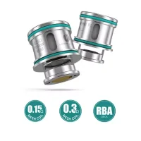Lost Vape UB Pro Coils - Verdampferkopf (3 Stück pro Packung)Lost Vape UB Pro P1 0.15 Ohm Coil Verdampferkopf (3 Stück pro Packung)Die Lost Vape UB Pro P1 Heads mit einem Widerstand von 0,15 Ohm sind für das DL-Dampfen ausgelegt und können in einem Leistungsbereich von 70 - 90 Watt betrieben werden. Pro bestellter Packung werden drei UB Pro P1 Heads geliefert.Wichtige MerkmaleWiderstand: 0,15 OhmLeistungsbereich: 70 - 90 WattMaterial: Ni80Wicklung: Meshgeeignet für DLPlug & Pull CoilsGeeignet für:Lost Vape Ursa Quest Multi E-ZigaretteLost Vape Thelema Quest 200 Watt E-Zigaretten SetLost Vape Ursa Pro Pod 7mlLieferumfang:3x Lost Vape UB Pro P1 0,15 Ohm Coil Verdampferkopf16011Lost Vape10,40 CHFsmoke-shop.ch10,40 CHF Lost Vape UB Pro Coils - Verdampferkopf (3 Stück pro Packung)Lost Vape UB Pro P1 0.15 Ohm Coil Verdampferkopf (3 Stück pro Packung)Die Lost Vape UB Pro P1 Heads mit einem Widerstand von 0,15 Ohm sind für das DL-Dampfen ausgelegt und können in einem Leistungsbereich von 70 - 90 Watt betrieben werden. Pro bestellter Packung werden drei UB Pro P1 Heads geliefert.Wichtige MerkmaleWiderstand: 0,15 OhmLeistungsbereich: 70 - 90 WattMaterial: Ni80Wicklung: Meshgeeignet für DLPlug & Pull CoilsGeeignet für:Lost Vape Ursa Quest Multi E-ZigaretteLost Vape Thelema Quest 200 Watt E-Zigaretten SetLost Vape Ursa Pro Pod 7mlLieferumfang:3x Lost Vape UB Pro P1 0,15 Ohm Coil Verdampferkopf16011Lost Vape10,40 CHFsmoke-shop.ch10,40 CHF