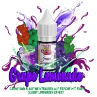 Grape Lemonade - 10ml von Bad Candy - Aroma (DIY)Lieferumfang: Grape Lemonade - 10ml von Bad Candy - Aroma (DIY)Fruchtige reife Trauben als kalter Slushy ArtikeltypAromen-KonzentrateHerstellerBad CandyNatürlich100% NatürlichGeschmackTraube GetränkeVerwendete AromenFruchtig Traube ZitroneInhaltsstoffeKünstliche Aromen, Naturidentische Aromen, Propylenglykol E1520FlaschenartPE-FlascheTrägerstoffPropylenglykolInhalt / Grösse10.0 mlHerkunftDeutschlandDosierung - ca. 8 %11381Bad Candy Vape Longfill4,50&nbsp;CHFsmoke-shop.ch4,50&nbsp;CHF