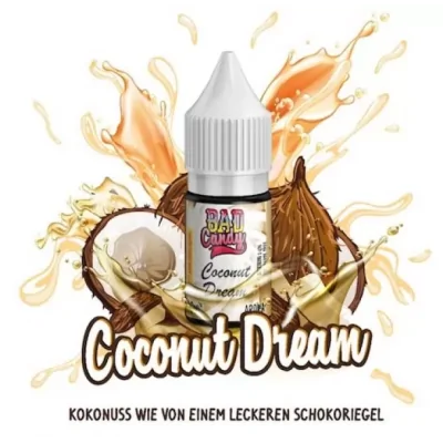Coconut Dream - 10ml von Bad Candy - Aroma (DIY)Coconut Dream - 10ml von Bad Candy - Aroma (DIY)Geschmack: Nach dem bekannten Schokoriegel inspiriertAroma nie pur dampfenArtikeltypAromen-KonzentrateHerstellerBad CandyNatürlich100% NatürlichGeschmackKokusnuss SchokoladeVerwendete AromenDessert , Kokosnuss , SchokoladeInhaltsstoffeKünstliche Aromen, Naturidentische Aromen, Propylenglykol E1520FlaschenartPE-FlascheTrägerstoffPropylenglykolInhalt / Grösse10 mlHerkunftDeutschlandDosierung - Liquids ca. 8 %11141Bad Candy Vape Longfill4,50 CHFsmoke-shop.ch4,50 CHF