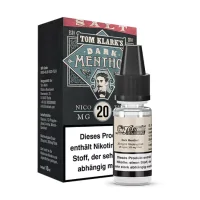 Tom Klark - Dark Menthol - Nikotinsalz Liquid 20mgTom Klark - Dark Menthol - Nikotinsalz Liquid 20mgGeschmack: Tiefer, reichhaltiger Mentholgeschmack mit dunklen, erdigen Untertönen Inhaltstoffe: Propylenglycol (PG) E1520 (Ph. Eur.), natürliche/naturidentische Aromastoffe, NikotinFlasche: 1x10ml PET Flasche mit Kindersicherungsverschluss Mischungsverhältnis: 60 VG / 40 PG 16022tom Klarks Liquid5,60 CHFsmoke-shop.ch5,60 CHF