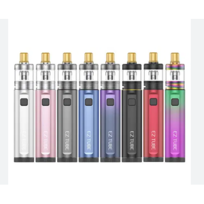 Kit EZ Tube 2100mAh - Innokin - 40 Watt 2100 mah USB CDas neue EZ Tube Pack von Innokin.Arbeitet mit einem eingebauten 2100mAh Akku und lädt über USB-C.Maximale Leistung von 40 Watt.Leistungsanpassung durch Drehen des Rings an der Basis des Mods befindet.Tank Kapazität von 4ml Füllung von oben.Bottom Luftstrom einstellbar.Kompatibel mit Zenith Z-Serie Spulen.Digitaler Bildschirm unter dem mod Rohr befindet.Kompatibel mit allen Z-Serie Coils.16032Innokin49,90 CHFsmoke-shop.ch49,90 CHF