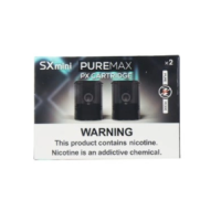 2 Ersatzkartuschen 4ml PureMax Pod SX Mini (PX Carttidge)Packung mit zwei SX Mini PureMax Pod Patronen mit eingebautem Widerstand, die bis zu 4ml Liquid enthalten können.Kompatibel mit dem PureMax Pod Kit.Achten Sie darauf, den Drip Tip 510 (im Kit enthalten) aufzubewahren, da er nicht im Lieferumfang der Patrone enthalten ist.14710SX mini (YIHI Chip)9,90 CHFsmoke-shop.ch9,90 CHF