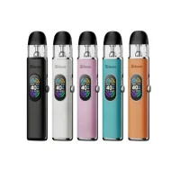 Kit Pod Talons III 1500mAh - HorizonTech - USB CHorizonTech präsentiert sein Talons III Pod Kit, praktisch und kompakt.Eingebauter 1500mAh-Akku, der sich schnell (2A) über USB-C auflädt.Einstellbare Leistung von 5 bis 40 Watt maximal dank eines Stellrads.Kartusche mit einem Fassungsvermögen von 2ml Top-Fill.Erster Pod mit intelligenter Erkennung des Spulenmaterials.Kartusche mit eingebauter Mesh-Spule.Idealer Zug für RDL und MTL Erfahrung dank seiner einstellbaren Luftstrom.Vollfarbiges TFT-Display mit zahlreichen Anzeigen.Auslaufsichere Technologie.Kompatibel mit allen Patronen der Talons-Serie.16048HorizonTech29,90 CHFsmoke-shop.ch29,90 CHF