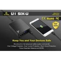 Xtar U1 six-U 6-Port USB 9A 45W AC Desktop LadegerätLöst Ladeprobleme für die gesamte Familie, Kein suchen geeigneter Adapter oder freier Steckdosen.Xtar U1 six-U  6-Port USB 9A 45W AC Desktop LadegerätXTAR 45W 6- Port USB-Ladegerät ist mit allen 5V USB-Geräten kompatibel und hat besitzt die Möglichkeit 6 Geräte gleichzeitig aufzuladenwie: Tabletts, I-Phon, Smartphone, E-CIGS, smart-watsch, USB-Akkuladegeräte, MP3 / MP4, Bluetooth Headset2138Xtar Charger18,90 CHFsmoke-shop.ch18,90 CHF
