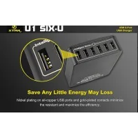 Xtar U1 six-U 6-Port USB 9A 45W AC Desktop LadegerätLöst Ladeprobleme für die gesamte Familie, Kein suchen geeigneter Adapter oder freier Steckdosen.Xtar U1 six-U  6-Port USB 9A 45W AC Desktop LadegerätXTAR 45W 6- Port USB-Ladegerät ist mit allen 5V USB-Geräten kompatibel und hat besitzt die Möglichkeit 6 Geräte gleichzeitig aufzuladenwie: Tabletts, I-Phon, Smartphone, E-CIGS, smart-watsch, USB-Akkuladegeräte, MP3 / MP4, Bluetooth Headset2138Xtar Charger18,90 CHFsmoke-shop.ch18,90 CHF