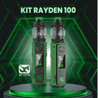 Rayden 100 Kit mit Precisio Sub-ohm Tank - BD Vape ink. 21700 BatterieHier ist das perfekte Paket, das Kraft und Kompaktheit in einer Hand vereint.Das Design aus Legierung macht es sehr robust.Hervorragendes Handling und Verarbeitung.Precisio Sub-Ohm Tank mit einer Kapazität von 4,5/2ml und Top-Filling.Sehr präzise einstellbare Top-Airflow, perfekt für DL-Züge.Funktioniert mit einem High-End-Akku BD-PRO XT55 21700 5500mAh (im Lieferumfang enthalten) oder 18650 (nicht im Lieferumfang enthalten).Leistung bis maximal 100 Watt einstellbar. XT ULTRA 1.1 Chipsatz mit anpassbaren Farben.Ein/Aus-Schalter zum einfachen Ein- und Ausschalten des Rayden Mods.16069BD Vape122,00 CHFsmoke-shop.ch122,00 CHF