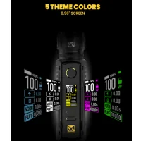 Rayden 100 Kit mit Precisio Sub-ohm Tank - BD Vape ink. 21700 BatterieHier ist das perfekte Paket, das Kraft und Kompaktheit in einer Hand vereint.Das Design aus Legierung macht es sehr robust.Hervorragendes Handling und Verarbeitung.Precisio Sub-Ohm Tank mit einer Kapazität von 4,5/2ml und Top-Filling.Sehr präzise einstellbare Top-Airflow, perfekt für DL-Züge.Funktioniert mit einem High-End-Akku BD-PRO XT55 21700 5500mAh (im Lieferumfang enthalten) oder 18650 (nicht im Lieferumfang enthalten).Leistung bis maximal 100 Watt einstellbar. XT ULTRA 1.1 Chipsatz mit anpassbaren Farben.Ein/Aus-Schalter zum einfachen Ein- und Ausschalten des Rayden Mods.16069BD Vape112,00 CHFsmoke-shop.ch112,00 CHF