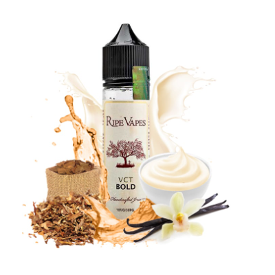 50 ml - VCT Bold (Custard & Tabak) - Ripe Vapes - ShortfillLieferumfang: 50 ml - VCT Bold (Custard &amp; Tabak) - Ripe Vapes - ShortfillDie mit viel Liebe zum Detail hergestellten Liquids der Marke Ripe Vapes kommen direkt aus den Staaten!Das VCT Bold ist ein weiterer Beweis für Ihre Schaffenskunst und kommt mit den betörenden Aromen einer Vanillecustard, vereint mit einem kräftigen Tabak. Ein präzise harmonisiertes Liquid, dem der Spagat zwischen süssen und klassischen Noten mühelos geingt.60 ml Flasche, befüllt mit 50 ml hochdosierten Aromen.Mit Nikotinboostern (nicht im Lieferumfang enthalten) zu verstärken, um die gewünschte Dosis zu erhalten.PG/VG-Mischverhältnis: 30/70. Geeignet für DL-Material.Hergestellt in den USA.Lebensmittelaromen.Nikotinfrei (0 mg/ml).16066Ripe Vapes Premium USA19,90 CHFsmoke-shop.ch19,90 CHF