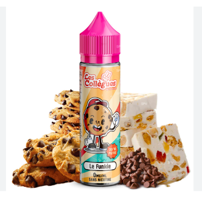 Le Funkie - Les Collègues by LiquidArom 50 ml in 70 ml - shortfillLe Funkie wird alle Fans intensiver Süsse begeistern! Dieses E-Liquid aus der Serie Les Collègues von Liquidarom bietet den köstlichen Geschmack eines Cookies mit Schokostückchen und Nougat – eine leckere Vape voller Geschmack. Mit einem PG/VG-Verhältnis von 30/70 ist Le Funkie perfekt für Kunden, die grosse Dampfwolken lieben. 50ml, 30PG / 70VG Süss, Milchschokolade, Cookie,Krokant70-ml-PET-Flasche mit Kindersicherung50 ml E-Liquid mit überdosierten AromenGeschmack: Vanille, Crème-BrûléePG/VG-Verhältnis: 30/70Nikotingehalt: 0 mg/mlHergestellt in FrankreichPG/VG: 50/50 -  überdosiert16059Liquidarom High Quality French Vapors18,90 CHFsmoke-shop.ch18,90 CHF