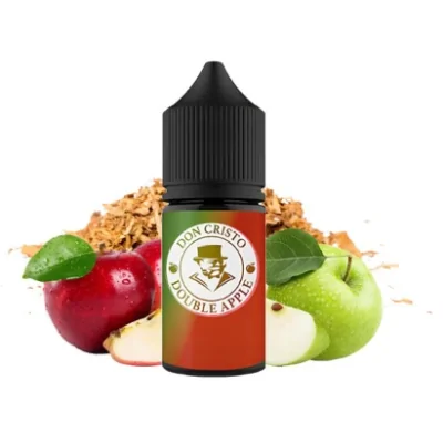 3Baccos - Don Cristo - Double Apple Aroma 30 ml (DIY)Lieferumfang: 3Baccos - Don Cristo - Double Apple Aroma 30 ml (DIY)Aroma nicht pur dampfen ! Zum selbermischen geeignetGeschmack: Eine prächtige Mischung aus einem grünen und einem roten Apfel, gefolgt von einer Note von classic.&nbsp;30 ml Mischverhälstnis ca&nbsp;20%Reifedauer 7-10 Tage&nbsp;16056PGVG LAPS12,50&nbsp;CHFsmoke-shop.ch12,50&nbsp;CHF