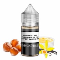 Démence Cérébrale 30ml (DIY) Aroma - Brain Dementia - Vape or DiyDémence Cérébrale 30ml (DIY) AromaREVOLUTE Aroma 10ml30 ml aus der Vape Or Diy Serie von Revolute.Tauchen Sie ein in die delikate Welt der englischen Custard und der Haselnusscreme, eine Verbindung, die Ihre Geschmacksnerven bei jedem Zug verführen wird!Seine subtilen und großzügigen Aromen werden Sie in eine Welt der Süßigkeiten entführen, in der die Cremigkeit der englischen Sahne auf die Reichhaltigkeit und Tiefe der Haselnuss trifft. Eine wahre Geschmacksflucht, die Liebhaber von raffinierten Leckereien begeistern wird.Dieses Konzentrat kann nicht gedampft werden, es muss verdünnt werden.Revolute empfiehlt Ihnen eine Dosierung von 10% in einer PG/VG-Basis von 50/50. Die Reifezeit beträgt 3 Wochen.Übersetzt mit DeepL.com (kostenlose Version)DIY typeFlavourFlavourSweet Vanille , HaselnussCapacity30mlCountryFranceRecommended dilution rate10-15%Reifezeit: ca. 5-10 Tage16074revolute Aromen Frankreich12,90 CHFsmoke-shop.ch12,90 CHF