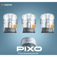 Ersatzkartusche Aspire Pixo (2 Ersatzkartuschen) vers. OhmDie Marke Aspire präsentiert eine Packung von zwei Kartuschen mit versiegelten Spulen, in mehreren Werten Ihrer Wahl zur Verfügung.Diese Ersatzkartusche hat eine 3ml Kapazität, eine magnetische Verbindung, und auch seine seitlichen Füllsystem.Pixo Cartridge mit einer 0.4ohm versiegelten Wicklung (vorinstalliert): zu verwenden zwischen 23 und 30W für einen leicht luftigen Vape in restriktiver Direktinhalation (RDL)Pixo-Patrone mit einer 0,6 Ohm versiegelten Spule: zwischen 14 und 19 Watt für einen etwas weniger dichten Zug beim direkten Inhalieren (RDL)Pixo-Patrone mit 1,0 Ohm versiegelter Spule: zwischen 10 und 15 Watt, für einen engen Zug beim indirekten Inhalieren (MTL)Wie füllt man die Kartusche?Um es mit e-Flüssigkeit zu füllen, bietet die Marke Aspire eine seitliche Füllung für seine 3ml Tank.EigenschaftenVolumen 3mlWerkstoff PCTGFill Typ Von der SeiteDrip-Tip ProprietärAnschlussstift ProprietärArt der Inhalation Indirekt (MTL)16075Aspire5,50 CHFsmoke-shop.ch5,50 CHF Ersatzkartusche Aspire Pixo (2 Ersatzkartuschen) vers. OhmDie Marke Aspire präsentiert eine Packung von zwei Kartuschen mit versiegelten Spulen, in mehreren Werten Ihrer Wahl zur Verfügung.Diese Ersatzkartusche hat eine 3ml Kapazität, eine magnetische Verbindung, und auch seine seitlichen Füllsystem.Pixo Cartridge mit einer 0.4ohm versiegelten Wicklung (vorinstalliert): zu verwenden zwischen 23 und 30W für einen leicht luftigen Vape in restriktiver Direktinhalation (RDL)Pixo-Patrone mit einer 0,6 Ohm versiegelten Spule: zwischen 14 und 19 Watt für einen etwas weniger dichten Zug beim direkten Inhalieren (RDL)Pixo-Patrone mit 1,0 Ohm versiegelter Spule: zwischen 10 und 15 Watt, für einen engen Zug beim indirekten Inhalieren (MTL)Wie füllt man die Kartusche?Um es mit e-Flüssigkeit zu füllen, bietet die Marke Aspire eine seitliche Füllung für seine 3ml Tank.EigenschaftenVolumen 3mlWerkstoff PCTGFill Typ Von der SeiteDrip-Tip ProprietärAnschlussstift ProprietärArt der Inhalation Indirekt (MTL)16075Aspire5,50 CHFsmoke-shop.ch5,50 CHF